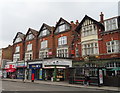 Post Office and shops on Uxbridge Road, Shepherds Bush