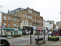 TQ3582 : Hotels on Roman Road, E2 by Robin Webster