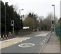 Merthyr Road pelican crossing, Nantybwch, Tredegar