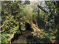 SP3477 : The River Sherbourne is crossed by the access to the Bar Road recycling centre by Robin Stott