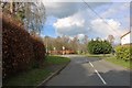 TL0630 : Sharpenhoe Road at the junction of Barton Road by David Howard