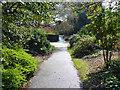 Path in Dyke Road Park, Brighton