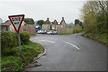 H4276 : Road junction at Mountjoy Forest West Division by Kenneth  Allen