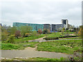 View NW from mound in Mile End Park