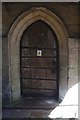 TF0039 : St Michael and All Angels: Door by Bob Harvey