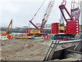 Sewer construction site, Deptford Church Street