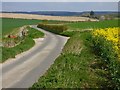 SU2353 : Road and farmland, Collingbourne Ducis by Andrew Smith