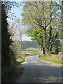 Country road at Warsill