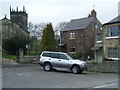 Holmes Lane and St Johns Church, Hooton Roberts