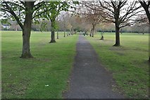 TQ2388 : Path in Hendon Park by David Howard