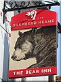 TR0161 : The Bear Inn sign by Oast House Archive