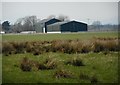 Farm buildings north of the A811