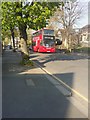 102 bus on Hodford Road, Golders Green