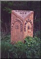 Old Milepost by the A167, Lovesome Hill, Hutton Bonville