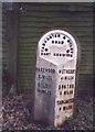 Old Milestone by the A659, Harewood Road, East Keswick