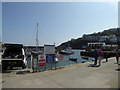 Part of the harbour at Mevagissey