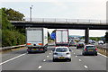 Mark Road (B3139) Bridge over the M5 near to Highbridge