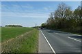 Looking along the A645