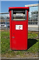 Royal Mail business box on Blackburn Road, Simonstone