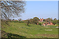 Pasture by Pasford Mill in Shropshire