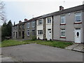 Houses at the northern end of Tredegar Street, Rhiwderin