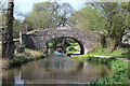 Canoe under Bridge 71, Mon & Brec Canal