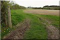 Arable field on Wick Hill