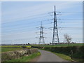 NZ3729 : Pylons near Sedgefield by Malc McDonald