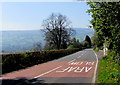 A40 south of Bwlch, Powys