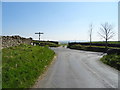 Country crossroads, Lane Bottom