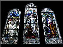 SE1925 : St John's Cleckheaton - Resurrection window by Stephen Craven