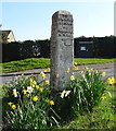 Old Milestone at the junction of Slack Road and Widdop Road