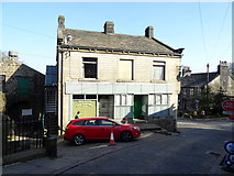 SD9828 : Shop on Town Gate, Heptonstall by JThomas