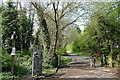 Track bed of the former Leicester to Swannington Railway