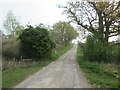 Minor road  up  to  Gale  Lane