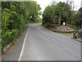 Towards a bend in Neath Road, Ystradgynlais