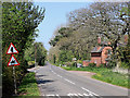 Burnhill Green Road in Staffordshire