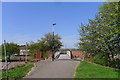 Cycle Route 63 crossing Fosse Way North