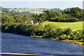 River Tay and Riverside Cottage from Friarton Bridge