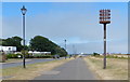 Beacon and path at Aldeburgh