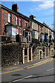 Stone houses, Gelli Terrace, Senghenydd