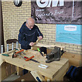 Trent Bridge: bat-making demonstration