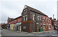 Shops and houses on City Road