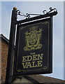 Sign for the Eden Vale public house, Netherton