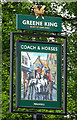 Sign for the Coach & Horses, Maghull