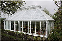 NX6851 : Glasshouse at Broughton House, Kirkcudbright by Billy McCrorie