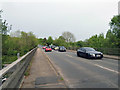 A busy Turners Hill Road at M23 bridge