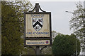 Grimsby Town sign on Grimsby Road, Laceby