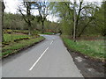 Minor road joining the B8063 road near to Drumharrow