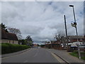 Looking north-northeast in Church Lane